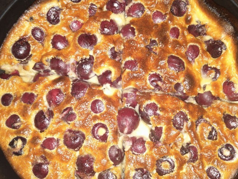 Cliquez pour zoomer ! Clafoutis aux cerises Thermomix par soumaya_1
