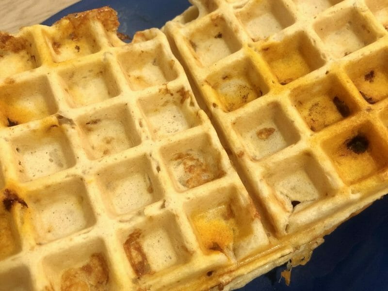 Cliquez pour zoomer ! Gaufres au chorizo Thermomix par MR