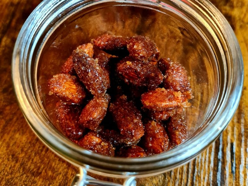 Cliquez pour zoomer ! Amandes grillées à la cannelle et au miel Thermomix par aurelie_94