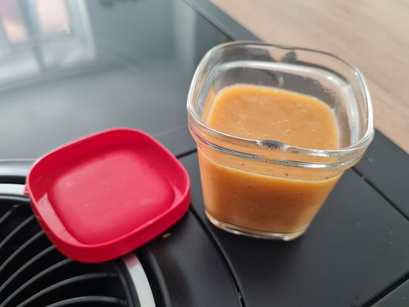 Cliquez pour zoomer ! Compote poires et bananes Thermomix par aurelie_94