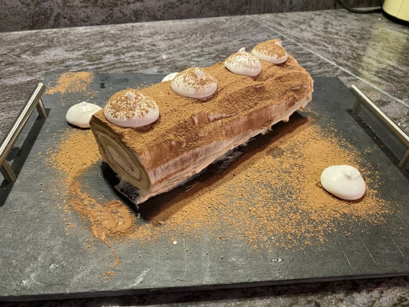 Cliquez pour zoomer ! Bûche Tiramisu Thermomix par joan_1
