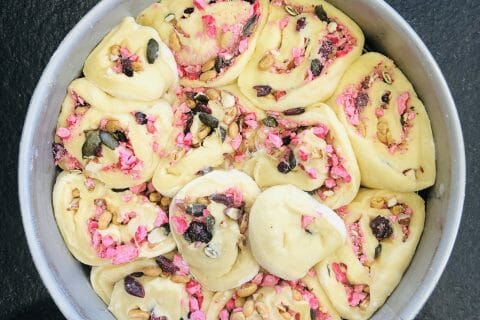 Cliquez pour zoomer ! Brioche aux pralines roses Thermomix par Ellebasy94