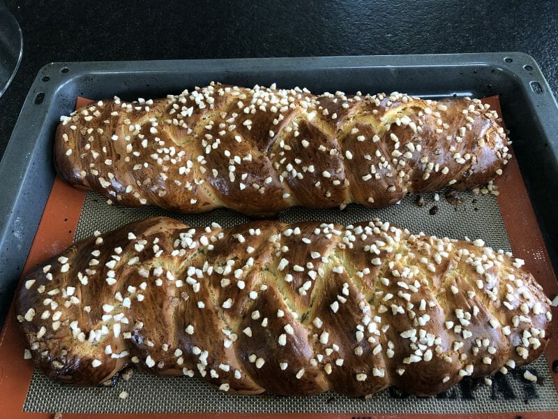 Cliquez pour zoomer ! Brioche tressée à la mie filante Thermomix par Ellebasy94