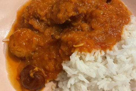 Cliquez pour zoomer ! Rougail saucisse Thermomix par caro3137