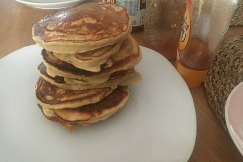 Cliquez pour zoomer ! Pancakes à la banane Thermomix par caro3137