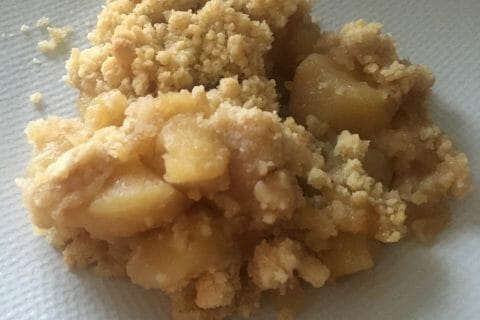 Cliquez pour zoomer ! Crumble aux Pommes Thermomix par caro3137