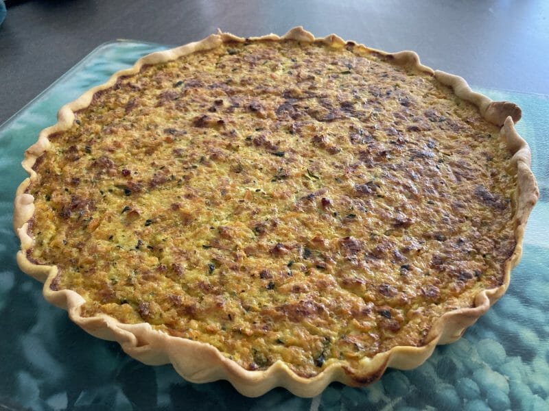 Cliquez pour zoomer ! Tarte courgettes et carottes Thermomix par emilie_92