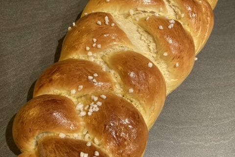 Cliquez pour zoomer ! Brioche tressée à la mie filante Thermomix par emilie_92