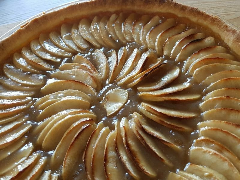 Tarte Pom Pote Et Caramel Beurre Sale Au Thermomix Cookomix Tarte Pom Pote Et Caramel Beurre Sale Au Thermomix Cookomix