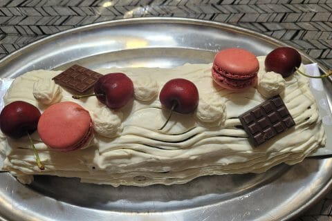 Cliquez pour zoomer ! Bûche forêt noire Thermomix par lolo_6