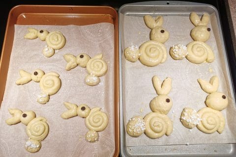 Cliquez pour zoomer ! Brioches lapin de Pâques Thermomix par fanchouille