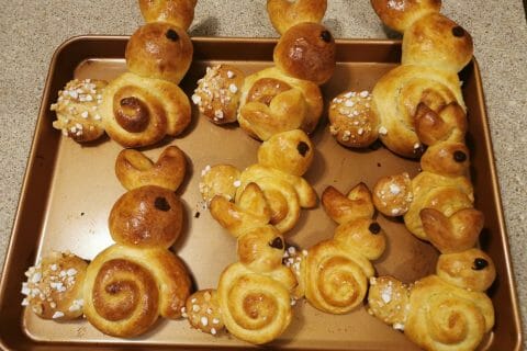 Cliquez pour zoomer ! Brioches lapin de Pâques Thermomix par fanchouille