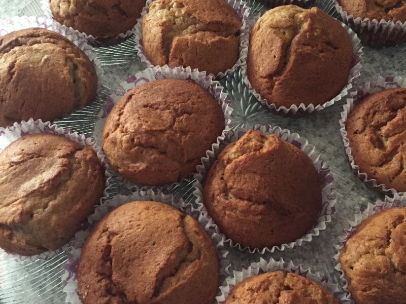 Cliquez pour zoomer ! Muffins à la banane Thermomix par titouillelapatouille