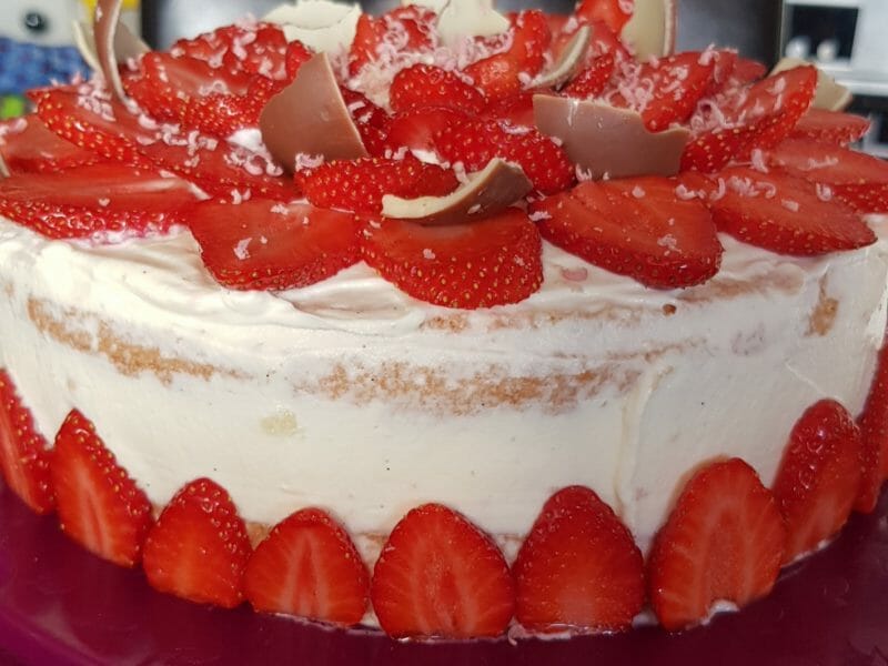 Cliquez pour zoomer ! Shortcake aux fraises Thermomix par virginie_74