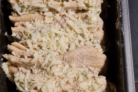 Cliquez pour zoomer ! Pain à l’ail, persil et mozzarella Thermomix par virginie_74