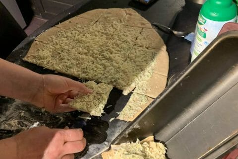 Cliquez pour zoomer ! Pain à l’ail, persil et mozzarella Thermomix par virginie_74