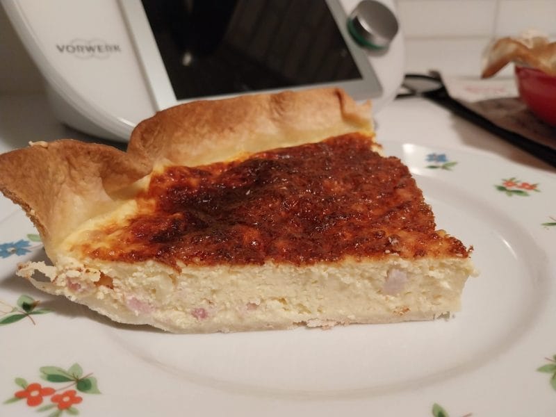 Cliquez pour zoomer ! Quiche lorraine Thermomix par titiminoune