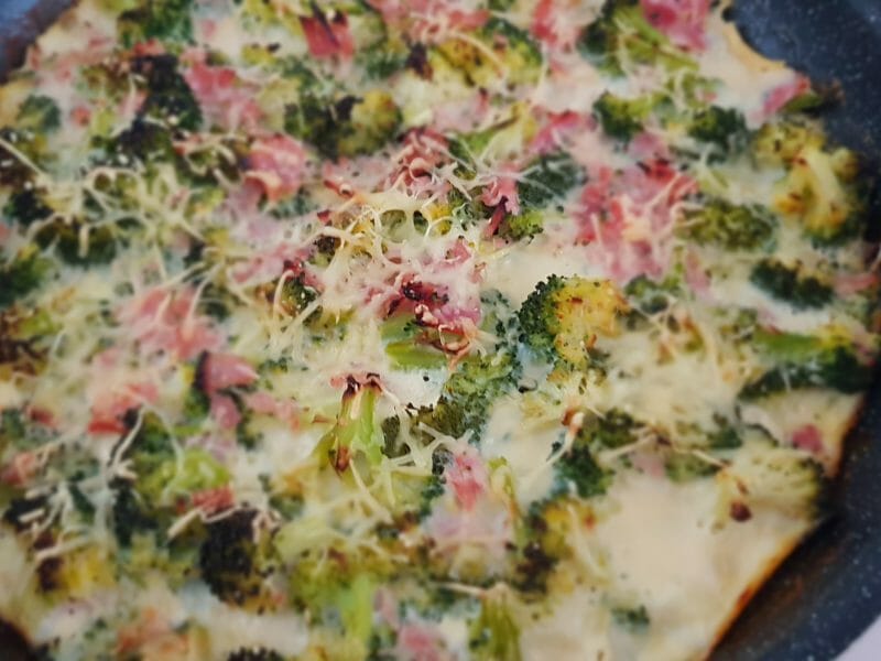 Cliquez pour zoomer ! Quiche au brocoli et jambon Thermomix par titiminoune
