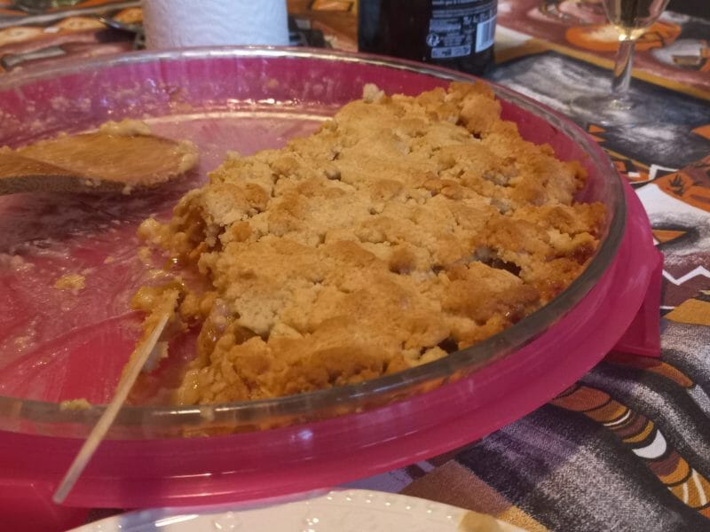 Cliquez pour zoomer ! Crumble aux mirabelles Thermomix par titiminoune