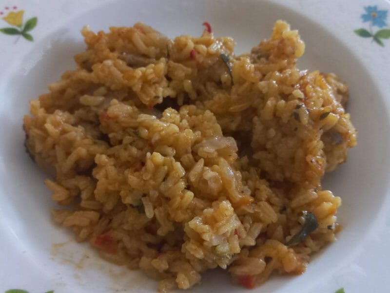 Cliquez pour zoomer ! Côtes de porc au riz jaune Thermomix par titiminoune