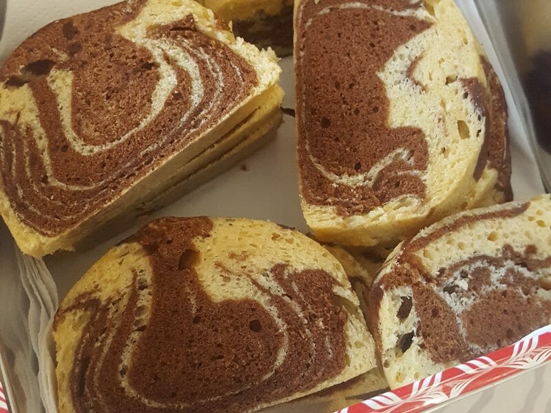 Cliquez pour zoomer ! Marbré au chocolat Thermomix par estelle14540