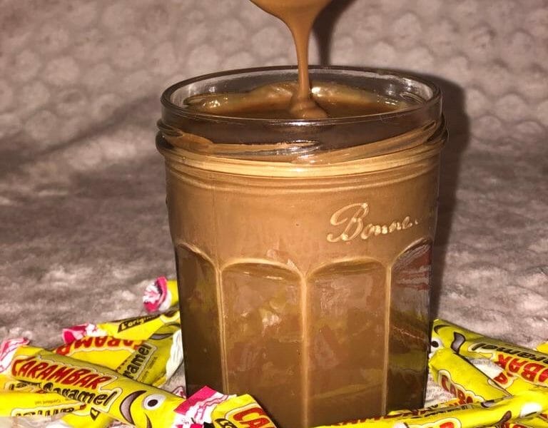 Cliquez pour zoomer ! Pâte à tartiner aux carambars Thermomix par oumm