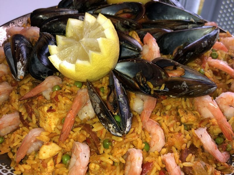 Cliquez pour zoomer ! Paella Thermomix par oumm