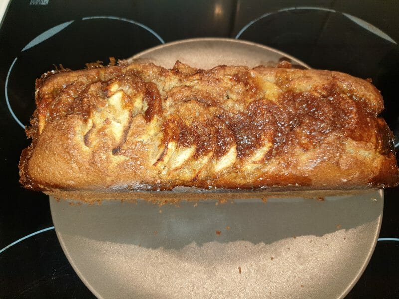 Cliquez pour zoomer ! Cake aux pommes à l’ancienne Thermomix par goulwena22