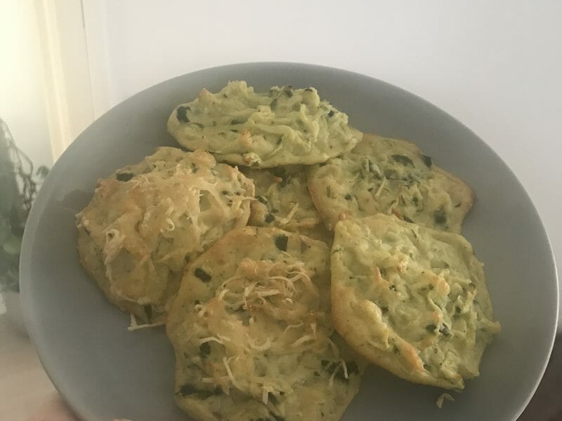 Cliquez pour zoomer ! Paillassons de courgettes Thermomix par mangedesfraises