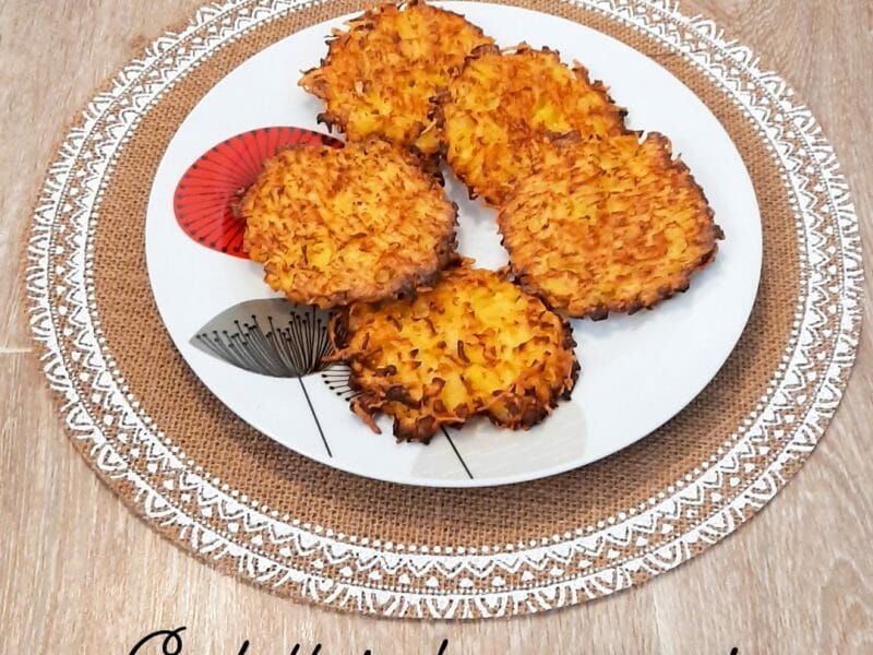 Cliquez pour zoomer ! Galettes de pommes de terre au four Thermomix par audrey_12