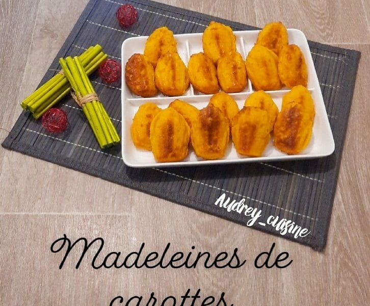 Cliquez pour zoomer ! Madeleines carottes Thermomix par audrey_12