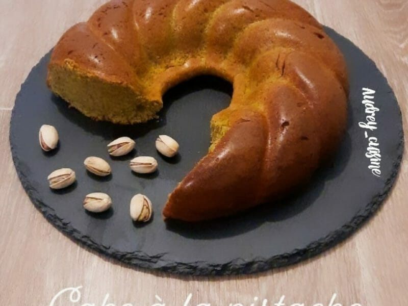 Cliquez pour zoomer ! Cake à la pistache Thermomix par audrey_12