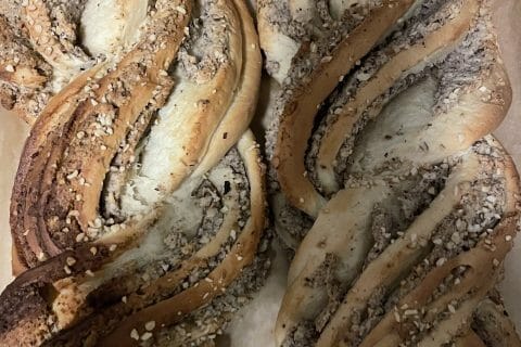 Cliquez pour zoomer ! Brioche tressée aux noisettes Thermomix par dydoo