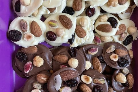 Cliquez pour zoomer ! Mendiants au chocolat Thermomix par dydoo