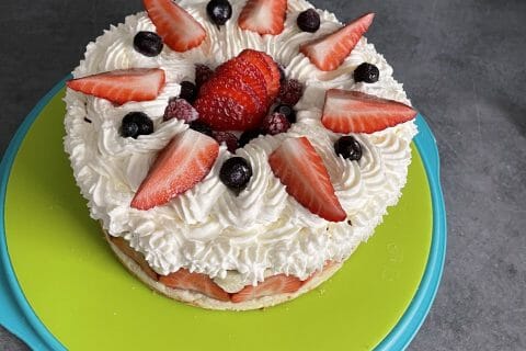 Cliquez pour zoomer ! Fraisier Thermomix par dydoo