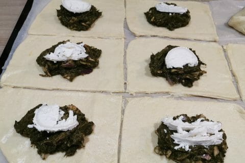 Cliquez pour zoomer ! Paniers feuilletés épinards et jambon Thermomix par sandramael