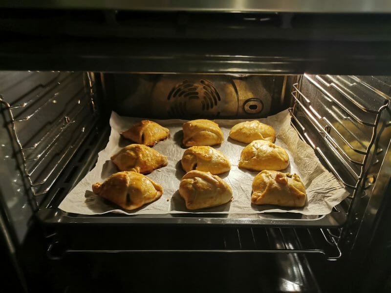 Cliquez pour zoomer ! Paniers feuilletés épinards et jambon Thermomix par sandramael