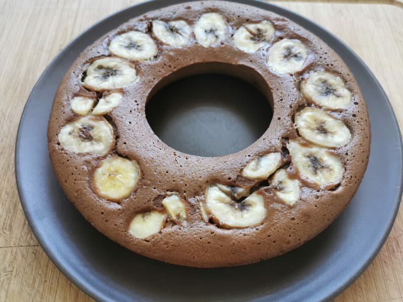 Cliquez pour zoomer ! Brownie fondant choco-banane Thermomix par sandramael