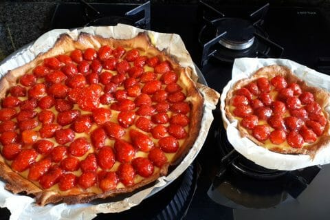 Cliquez pour zoomer ! Tarte aux fraises Thermomix par Dubcel