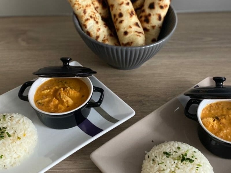 Cliquez pour zoomer ! Butter Chicken Thermomix par sanae conseillère thermomix