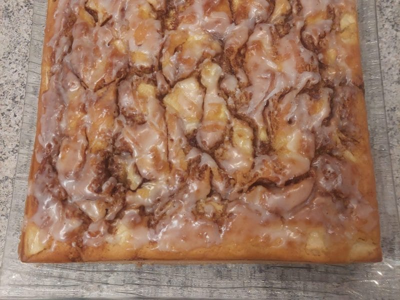 Cliquez pour zoomer ! Gâteau brioché façon cinnamon rolls Thermomix par gourmande67