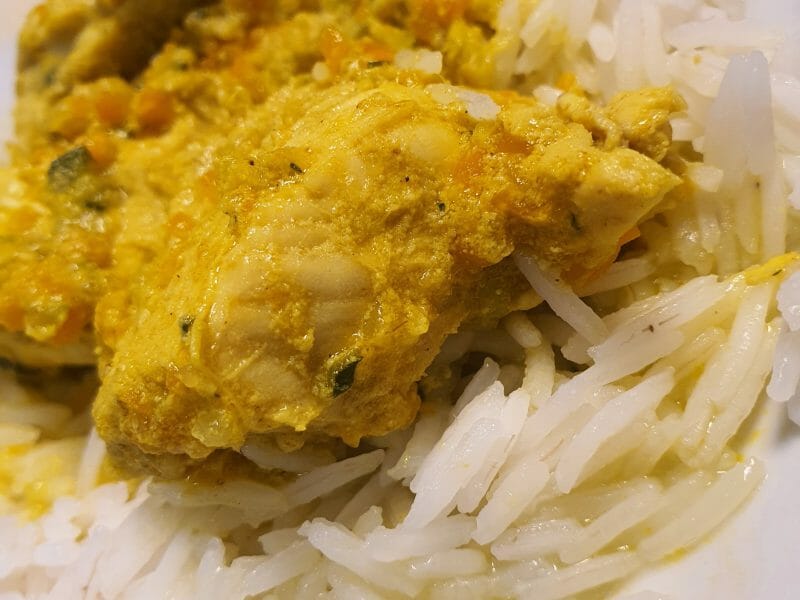 Cliquez pour zoomer ! Poulet coco aux 3 épices Thermomix par moune68