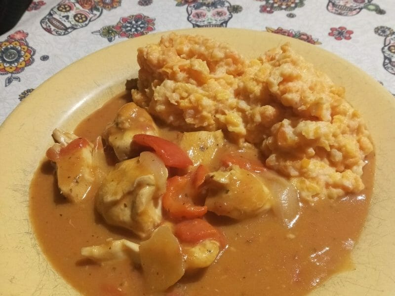 Cliquez pour zoomer ! Poulet à la bière Thermomix par nadou_2