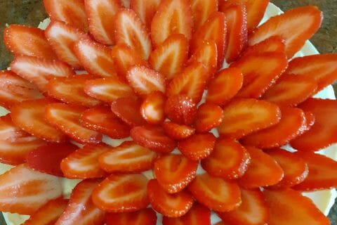 Cliquez pour zoomer ! Tarte aux fraises sans cuisson Thermomix par chrisnen81