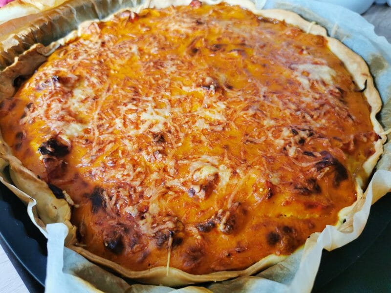 Cliquez pour zoomer ! Tarte au potimarron Thermomix par ali83