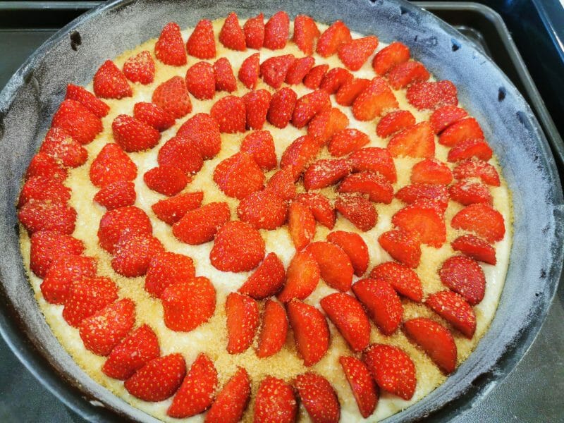 Cliquez pour zoomer ! Gâteau aux fraises Thermomix par ali83