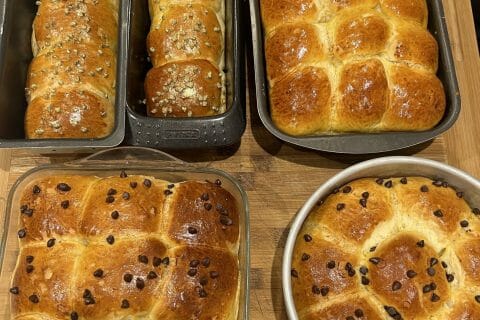 Cliquez pour zoomer ! Brioche Buchty Thermomix par stef13130