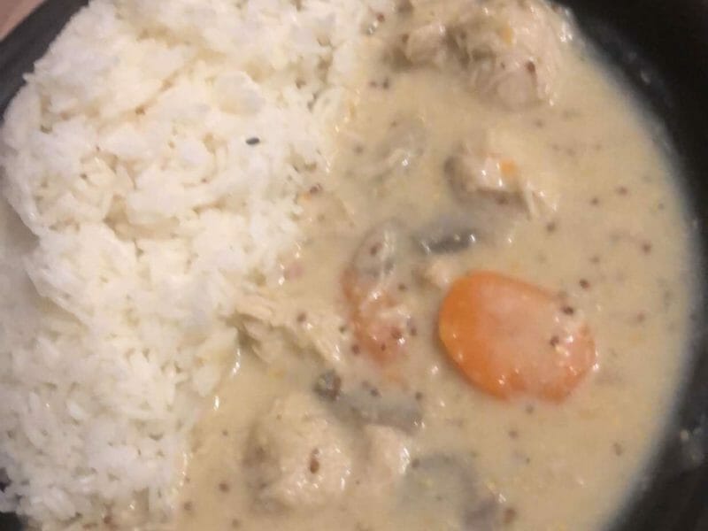 Cliquez pour zoomer ! Blanquette de poulet Thermomix par maryfrench