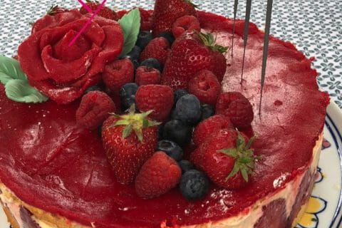 Cliquez pour zoomer ! Fraisier Thermomix par cynlet