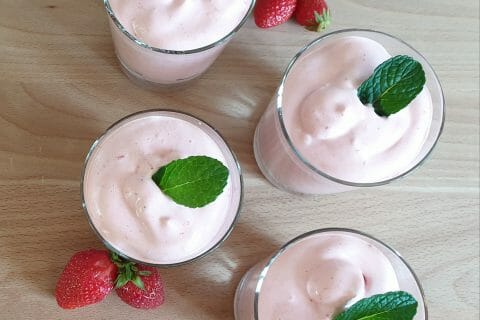 Cliquez pour zoomer ! Mousse de fraises Thermomix par Vanini Lina-Selma#Mimix🤗
